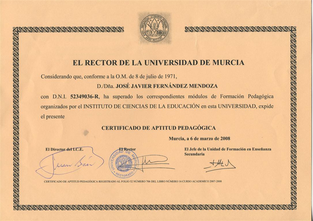 José Javier Fernández Mendoza